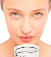iStock - Woman with Green Tea Woman with Green Tea