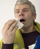 Man Sneezing Man Sneezing